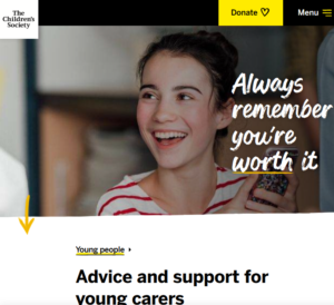 Advice & Support for young carers